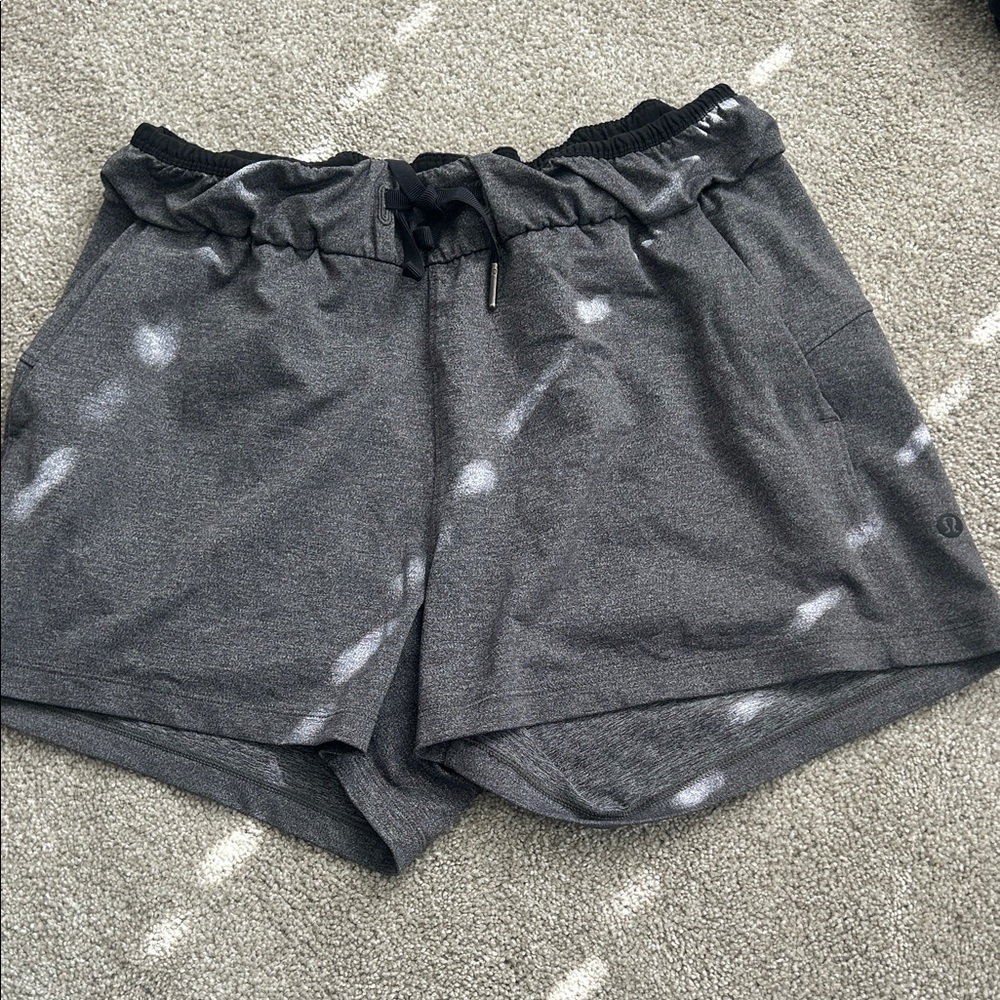 Gray Women's Lululemon Shorts